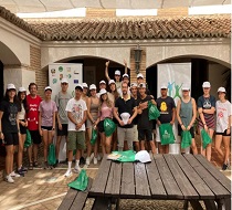 Jóvenes participantes del CVJ de Dílar en su edición 2024