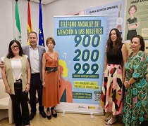 El teléfono andaluz de atención a las mujeres es un número gratuito y confidencial