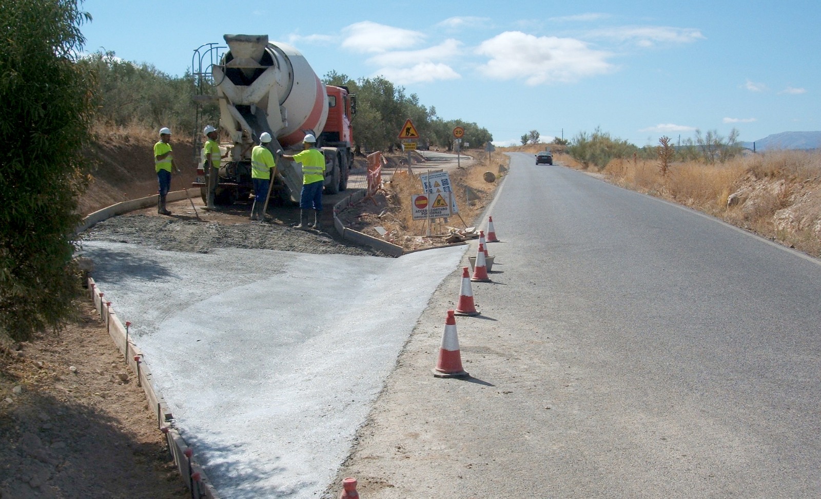 Caminos rurales mejorados con el Plan Itínere de la Junta de Andalucía.
