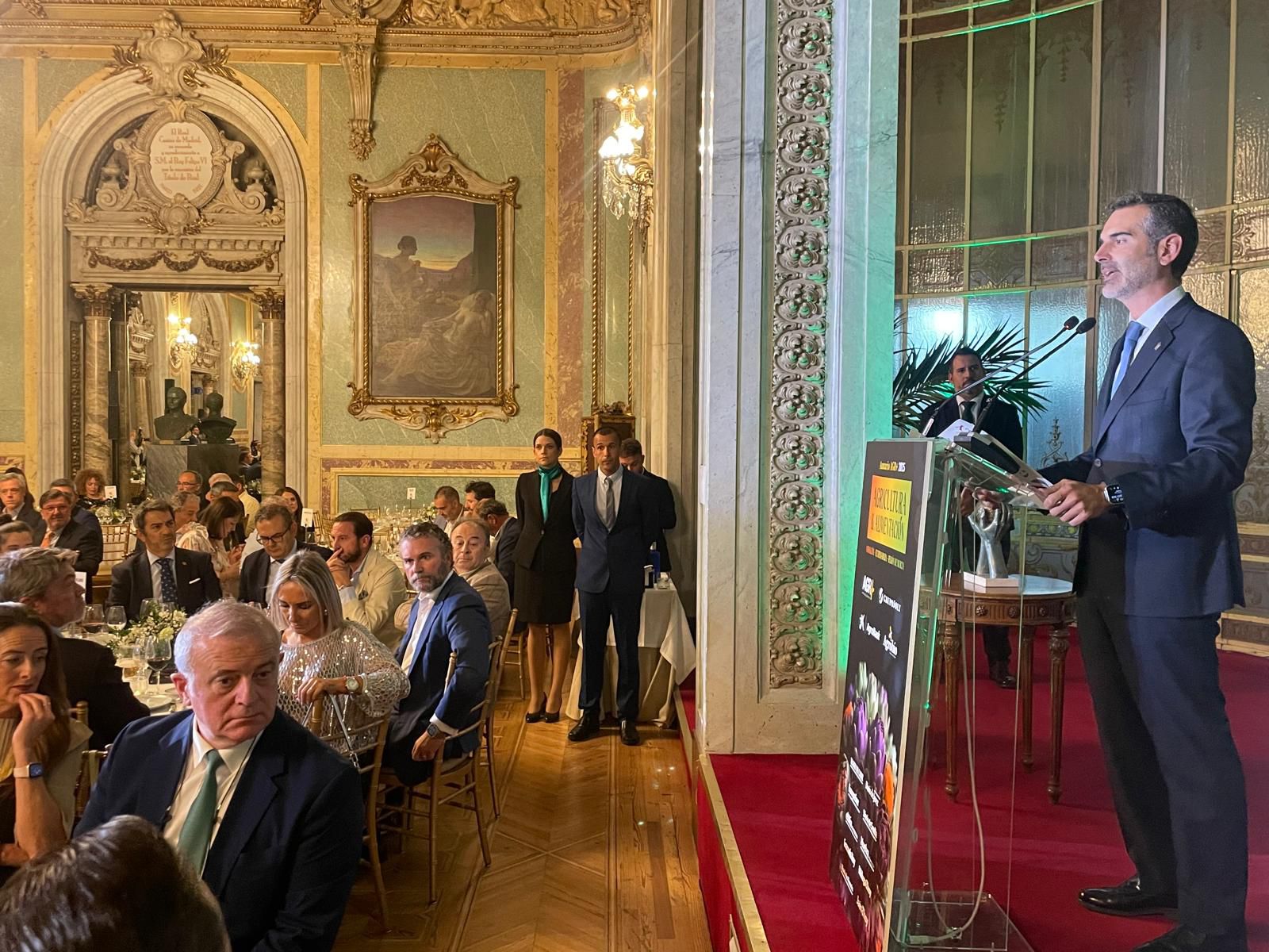 Ramón Fernández-Pacheco en la presentación del anuario del agro de Grupo Joly.
