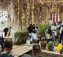 Concierto de guitarra en la sede del IAJ en Granada