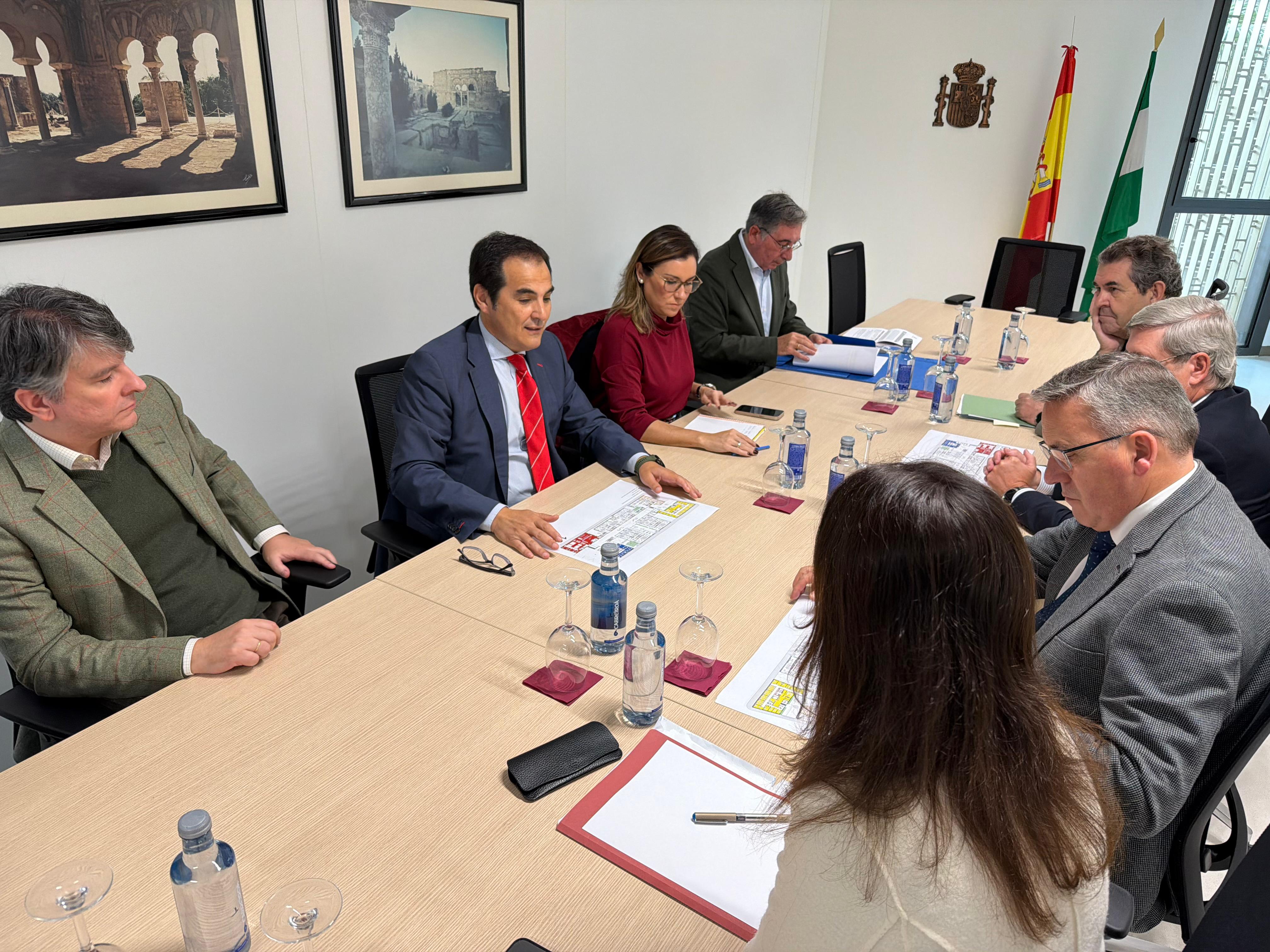 Asistentes a la reunion reorganizacion de la ciudad de la Justiciade Córdoba