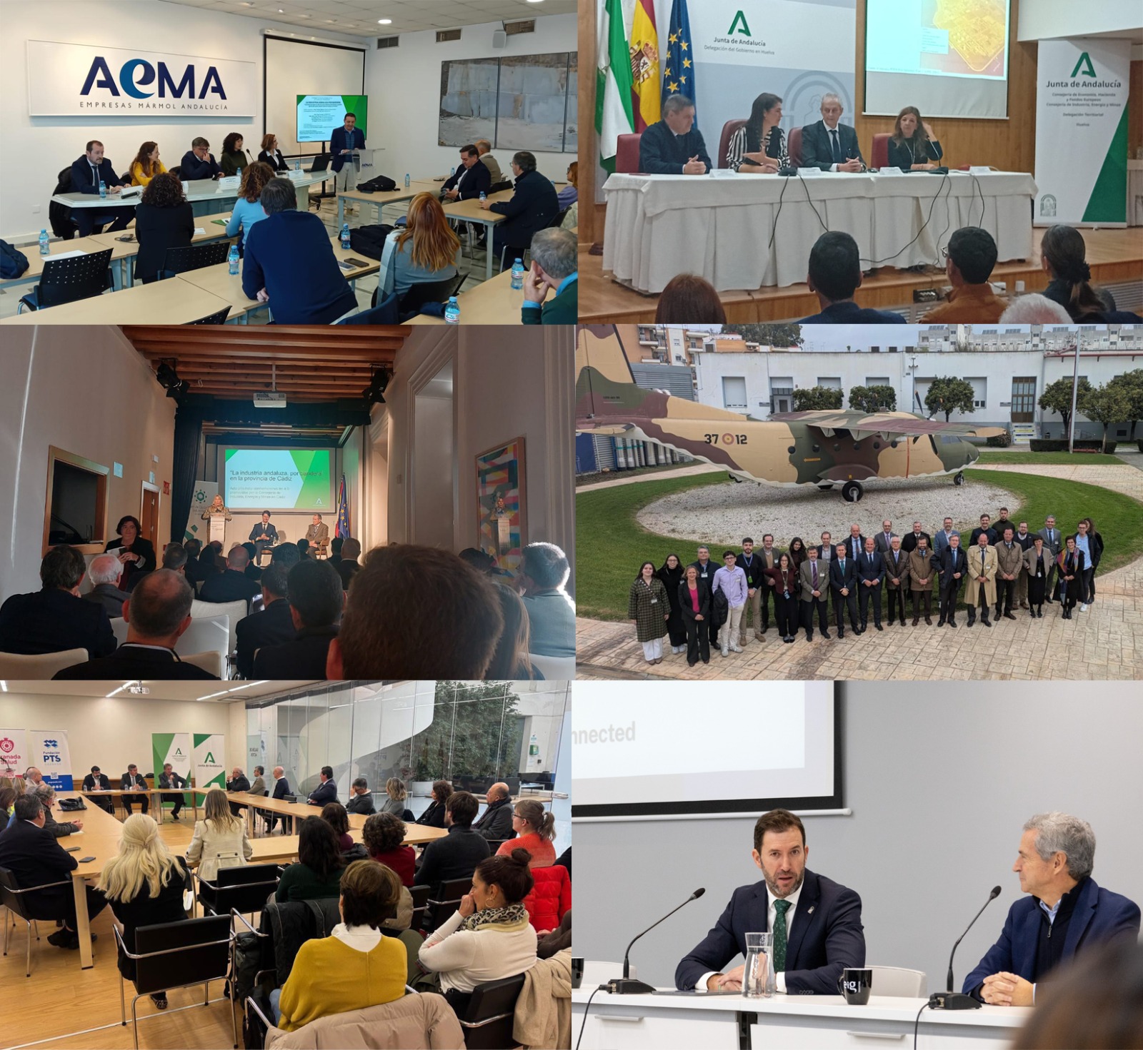 Imágenes de los actos en las distintas provincias.