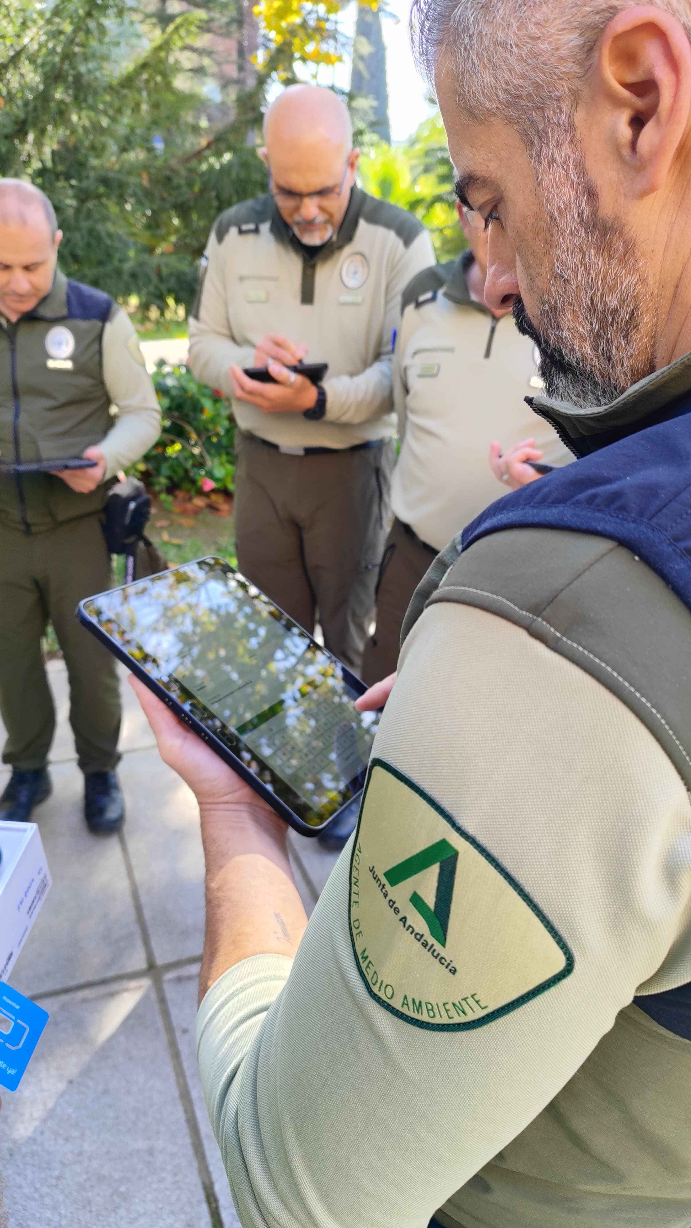 Se han entregado más de 500 tablets a los agentes.