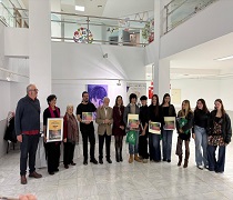En el acto de clausura, la responsable provincial del Instituto Andaluz de la Juventud en Huelva, Ángela Ramos,