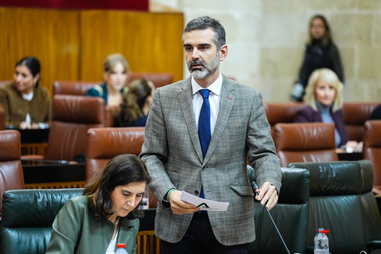 Ramón Fernández-Pacheco interviene en el Parlamento de Andalucía