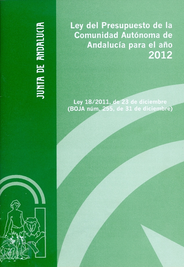 Ley del Presupuesto de Andalucía año 2012