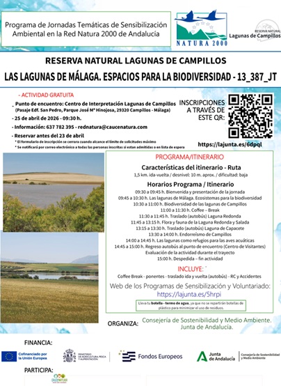 Cartel de la actividad