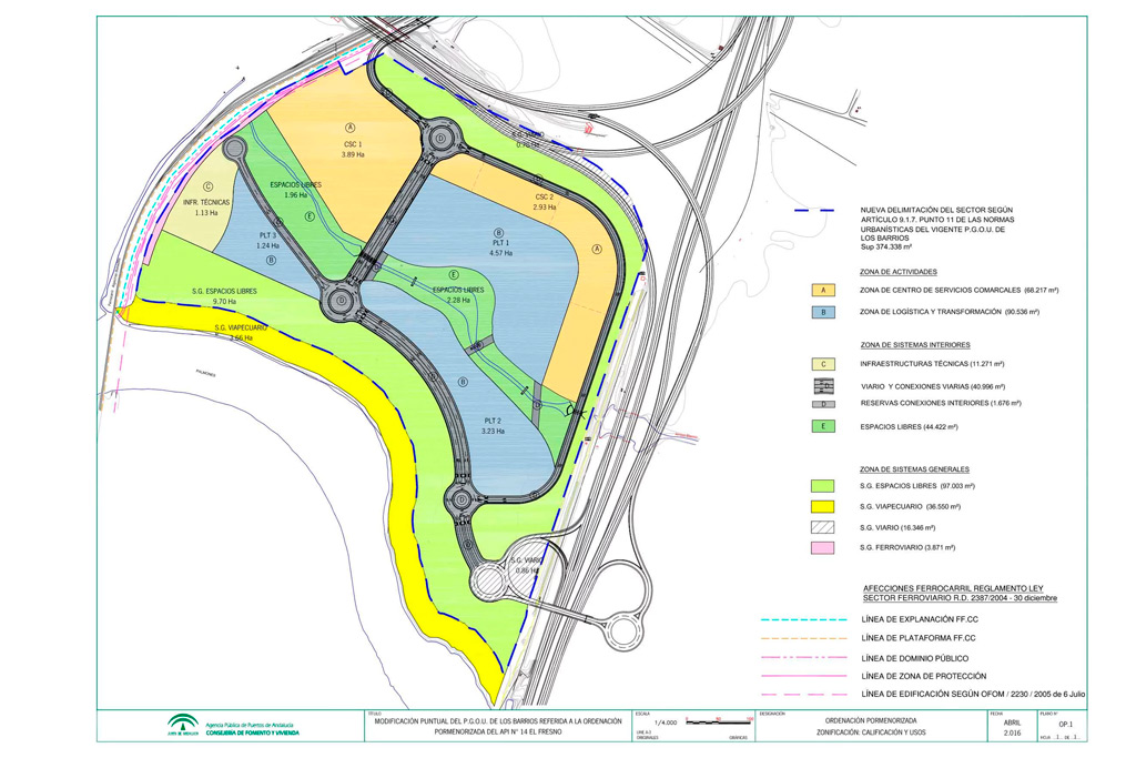 Plano de El Fresno Plano de El Fresno