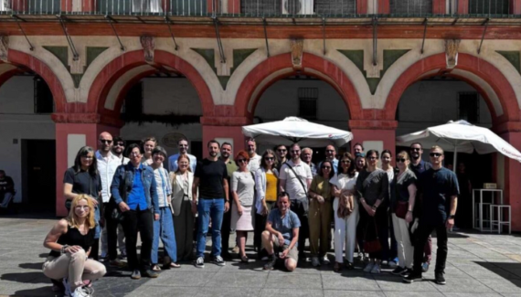 Visita al caso piloto de AVRA en Córdoba de los socios del Proyecto FuturHist.