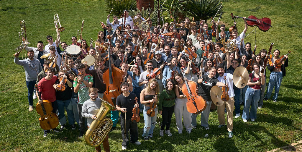 Componentes de la Orquesta Joven de Andalucía