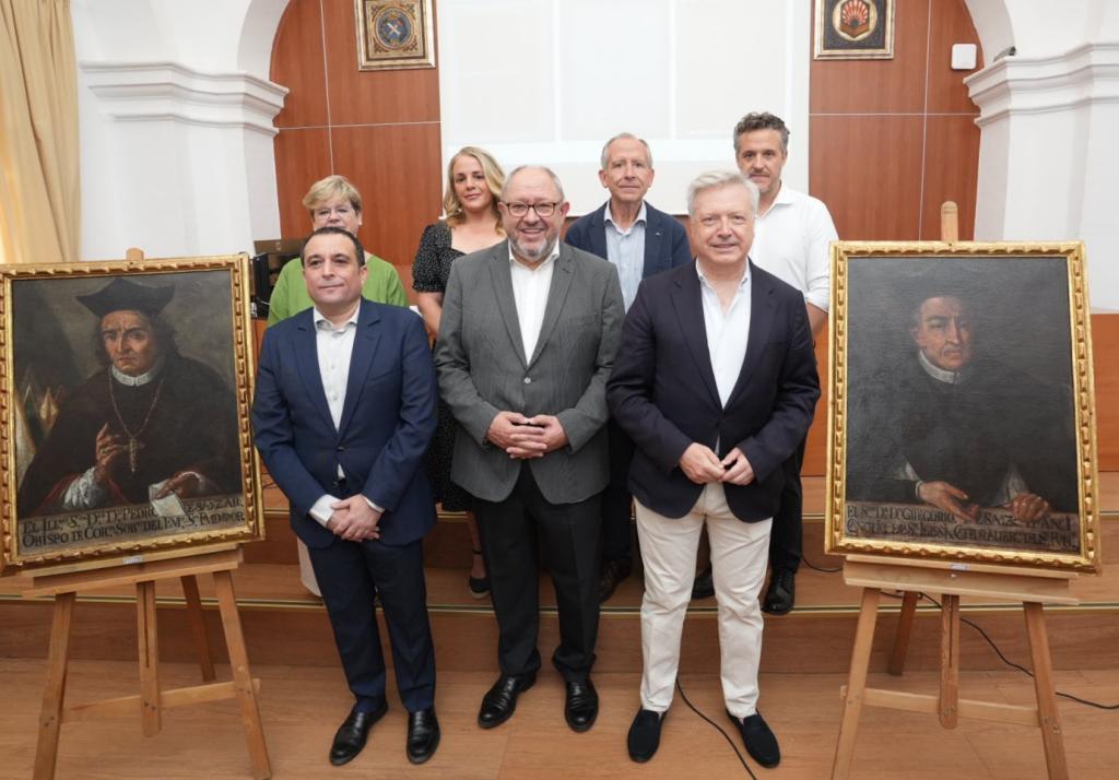 Restauración de retratos de la Universidad de Córdoba por el IAPH
