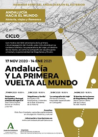 webinars Andalucía y la primera vuelta al mundo