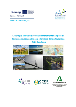 Estrategia Marco franja del río Guadiana-Bajo Guadiana 
