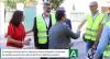 El consejero de Educación y Deporte, Manuel Alejandro Cardenete, ha visitado las obras de reforma del IES La Rábida de Huelva